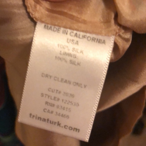 Trina Turk silk dress - Picture 4 of 4